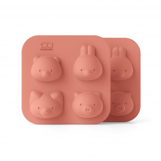 Tavă Forme Silicon MB SILIFRIENDS Animale Roz