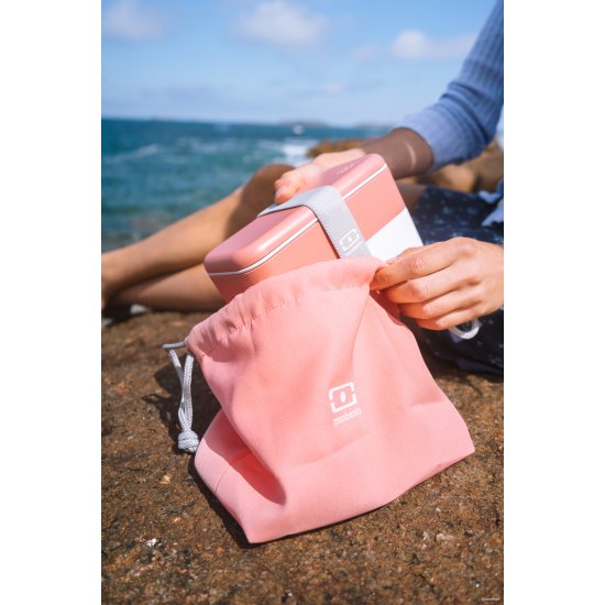 Geantă Caserolă MB POCHETTE M Roz Flamingo