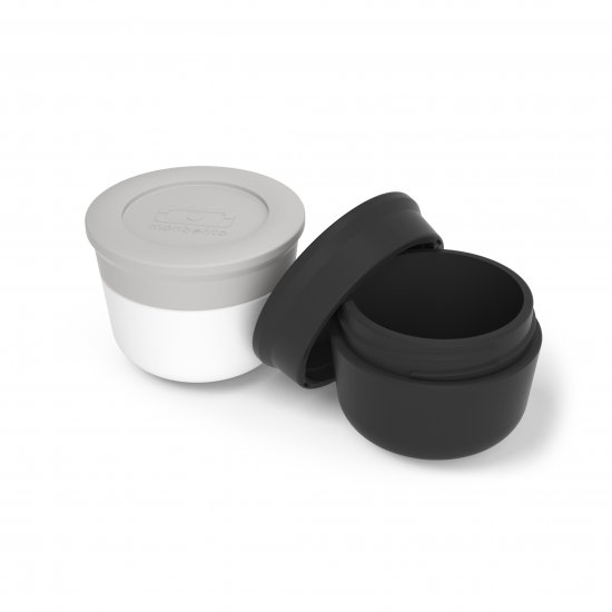 Recipiente Sos MB TEMPLE S Gri Bumbac - Negru Onix