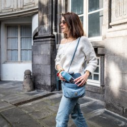 Sticlă MB POSITIVE M Albastru Denim