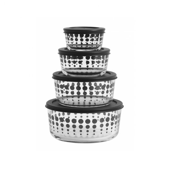 Set Boluri KEEP Transparent - Negru