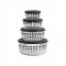 Set Boluri KEEP Transparent - Negru