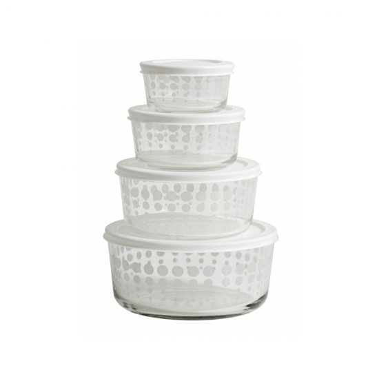Set Boluri KEEP Transparent - Alb