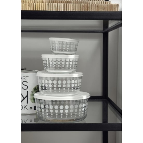 Set Boluri KEEP Transparent - Alb