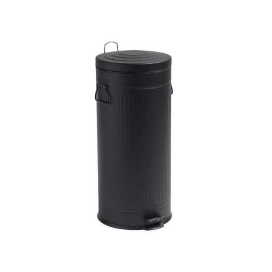 Coș Gunoi Rotund 30L Negru