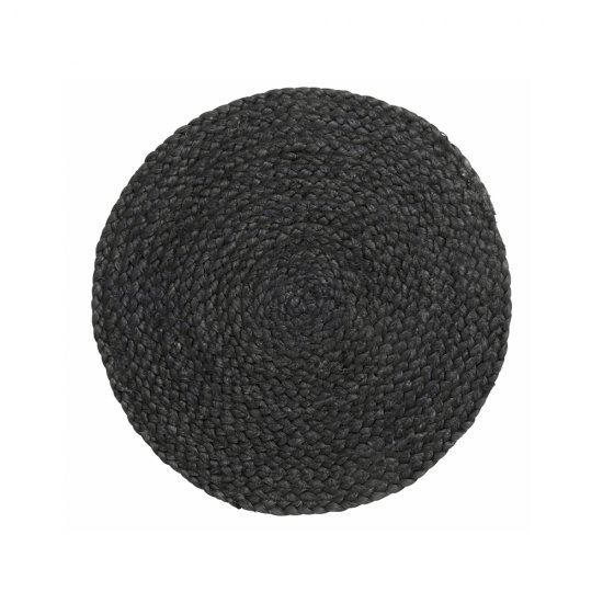 Napron Rotund Iută Negru
