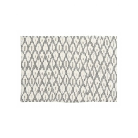 Napron IKAT Alb - Negru