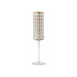 Pahar Șampanie CIRCLE Model Auriu