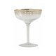 Pahar Cocktail CIRCLE Model Auriu