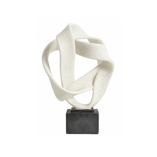 Sculptură Decorativă ROSALA Alb