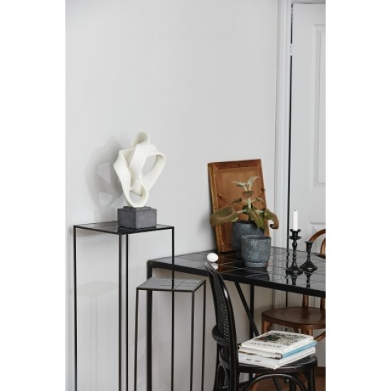 Sculptură Decorativă ROSALA Alb