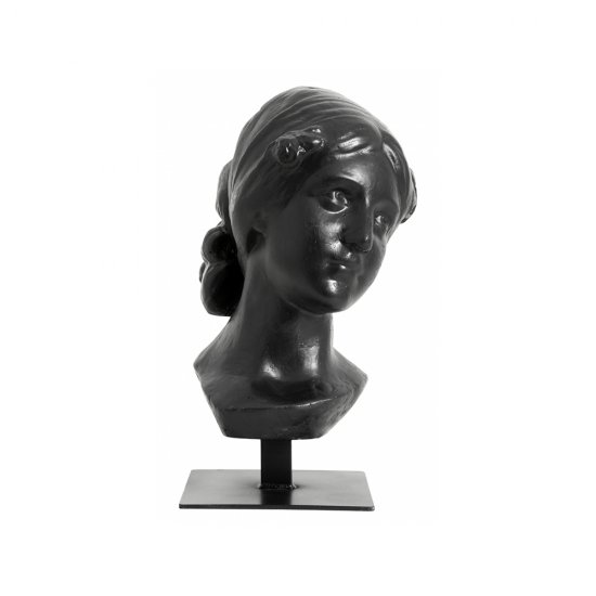Sculptură Decorativă Cap HOGA Negru L