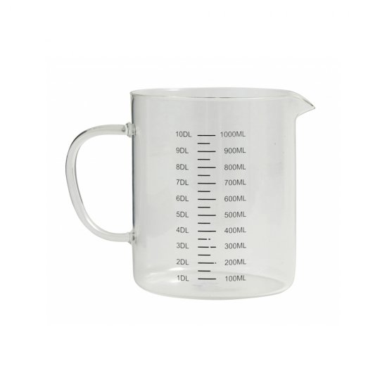 Recipient Gradat + Mâner 1 L Transparent