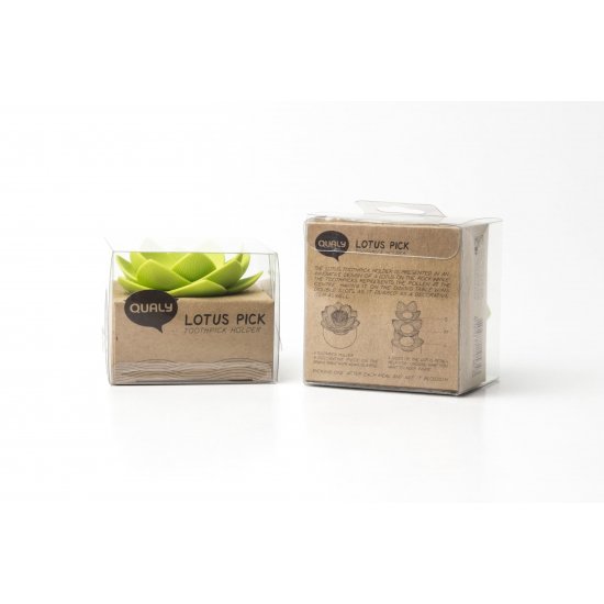 Suport Scobitori LOTUS Alb - Verde