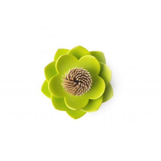 Suport Scobitori LOTUS Alb - Verde