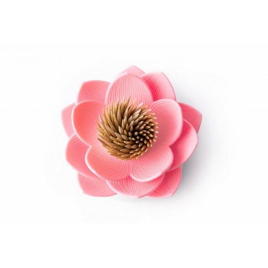 Suport Scobitori LOTUS Alb - Roz