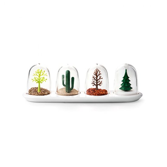 Set Condimente PATRU ANOTIMPURI Multicolor