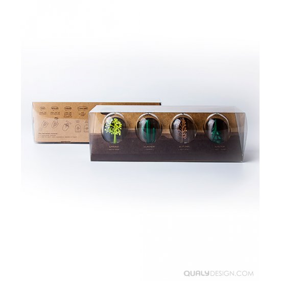 Set Condimente PATRU ANOTIMPURI Multicolor