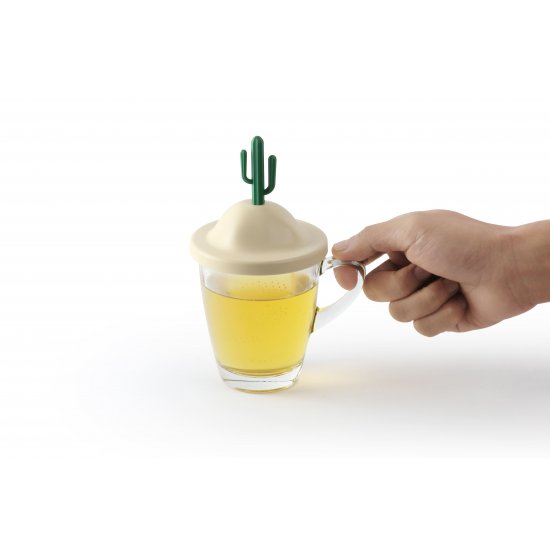 Cană + Capac Vară Crem - Verde