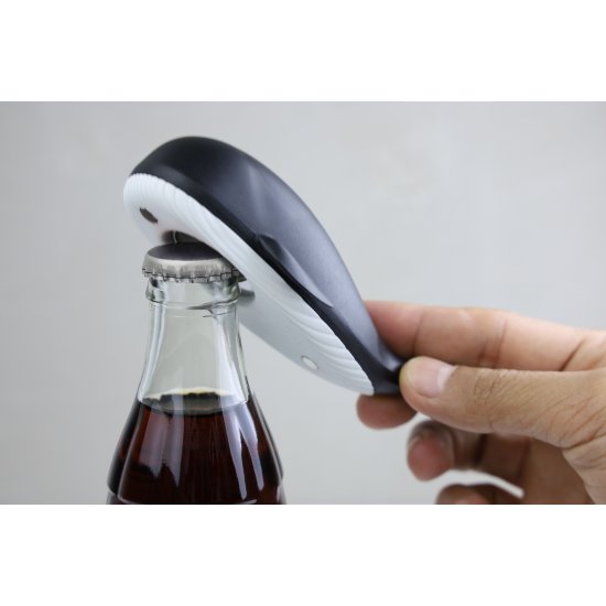 Desfăcător Sticle BALENĂ MOBY Negru - Alb