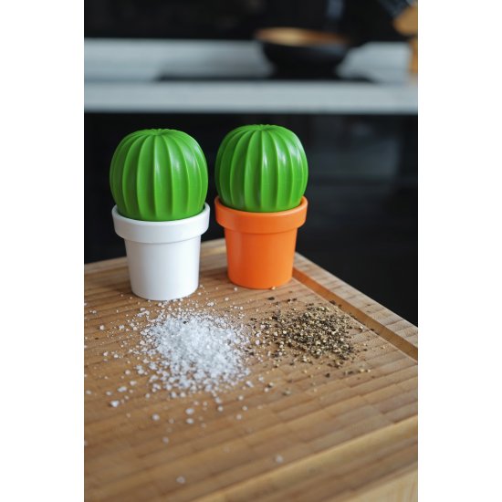 Râșniță Sare + Piper CACTUS DELICIOS Verde