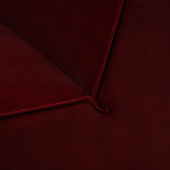 Modul Central Canapea THE JAGGER Catifea Bordo L