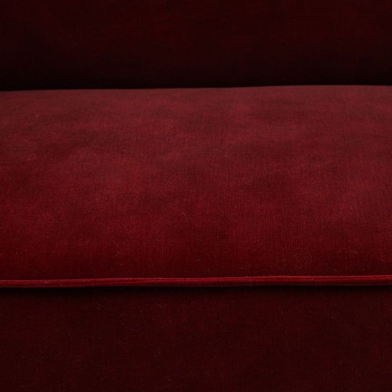 Modul Central Canapea THE JAGGER Catifea Bordo L