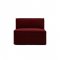 Modul Central Canapea THE JAGGER Catifea Bordo M