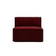 Modul Central Canapea THE JAGGER Catifea Bordo M