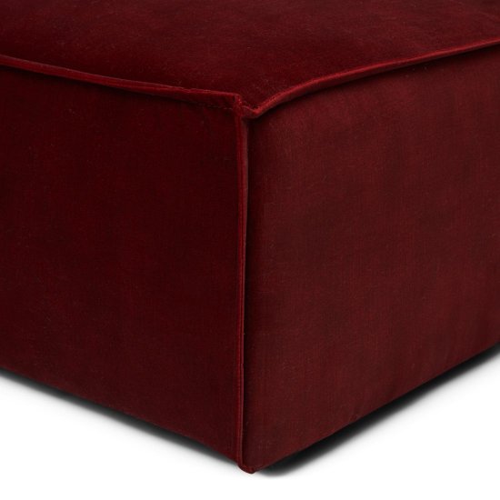Modul Central Canapea THE JAGGER Catifea Bordo M