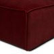 Modul Central Canapea THE JAGGER Catifea Bordo M