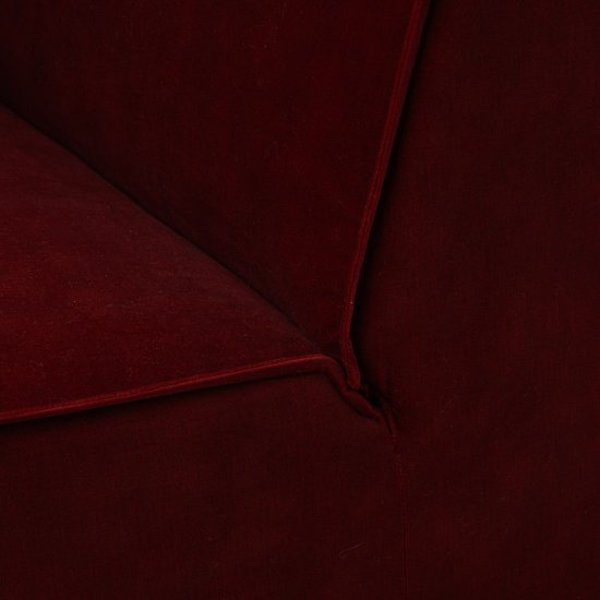 Modul Colț Canapea + Mâner Stâng THE JAGGER Catifea Bordo