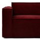 Modul Colț Canapea + Mâner Stâng THE JAGGER Catifea Bordo