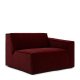 Modul Colț Canapea + Mâner Dreapta THE JAGGER Catifea Bordo