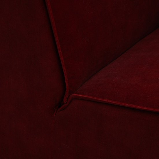 Modul Colț Canapea + Mâner Dreapta THE JAGGER Catifea Bordo