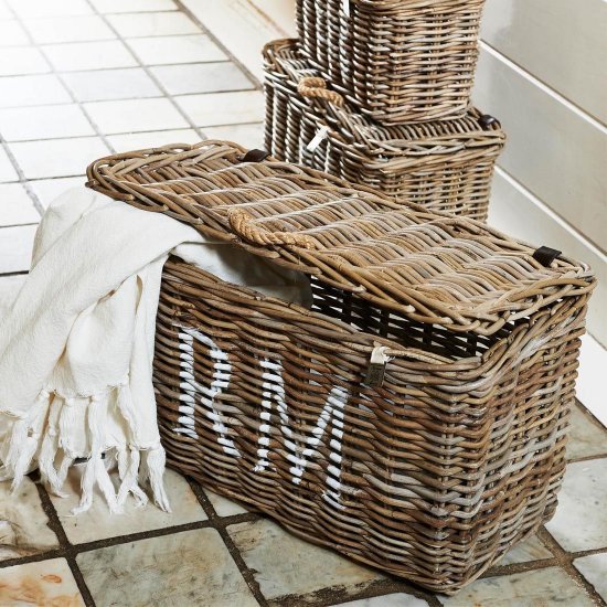 Set 3 Coșuri Rustic CLASSIC RM Ratan Maro
