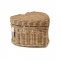 Coș Ratan Rustic HAPPY HEART Natural