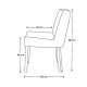 Scaun Dining BRIDGE LANE Pellini Cafeniu