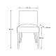 Scaun Dining BRIDGE LANE Pellini Cafeniu