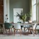 Scaun Dining AMSTERDAM CITY Alb Pur