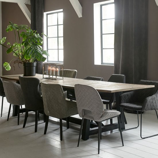 Scaun Dining MR BEEKMAN Gri
