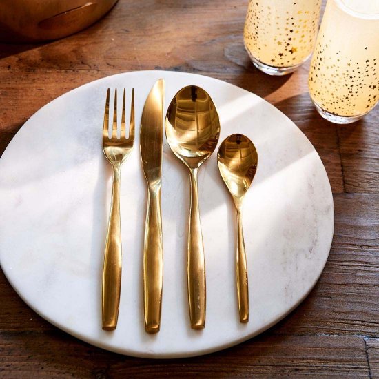 Tacâmuri CLASSIC RM 4 Piese Auriu