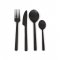 Tacâmuri LOFT RM 4 Piese Negru