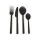 Tacâmuri LOFT RM 4 Piese Negru