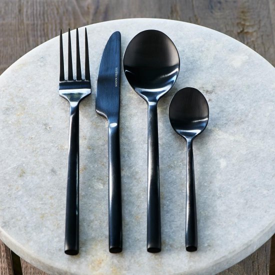 Tacâmuri LOFT RM 4 Piese Negru