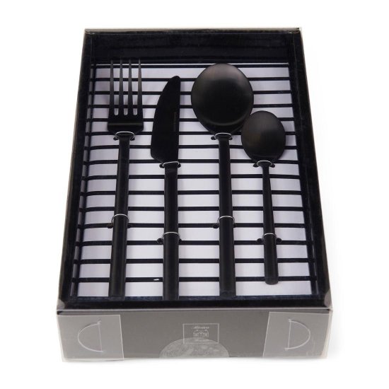 Tacâmuri LOFT RM 4 Piese Negru