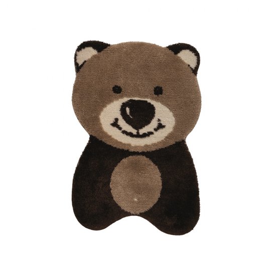 Covoraș Baie BEAR  Întreg Maro