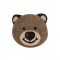 Covoraș Baie BEAR Cap Maro