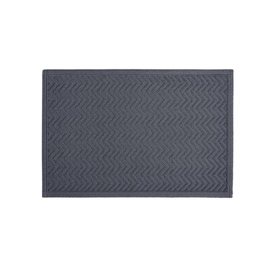 Preș Baie CHEVRON Gri Antracit