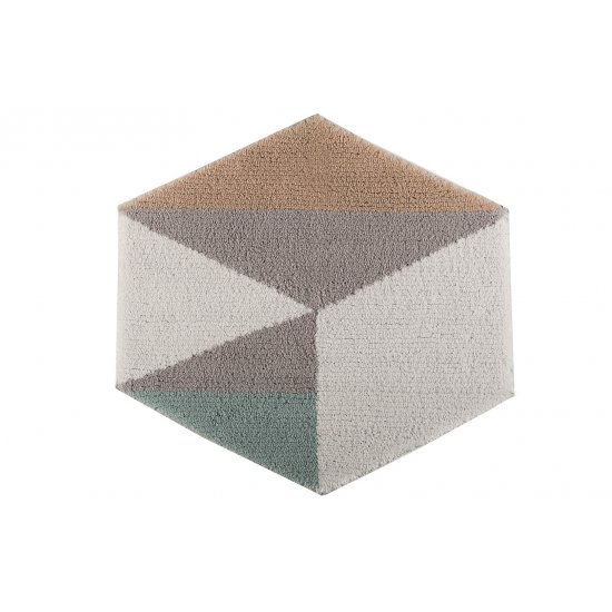 Covoraș Baie HEXAGONAL Multicolor M
